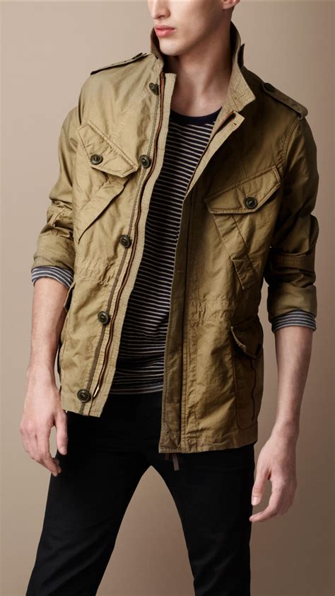 burberry brit brookleigh cotton jacket|burberry clothing for men.